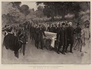 Il funerale di Mr Gladstone da George Percy Jacomb Hood